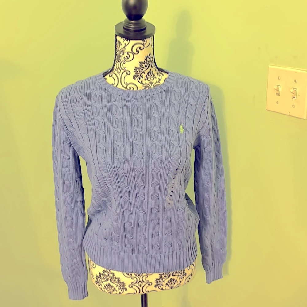 Ralph Lauren polo cableknit sweater